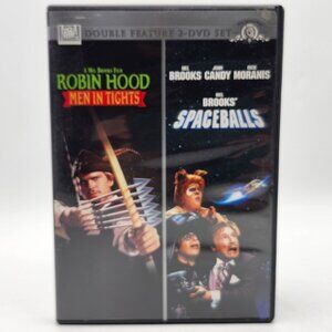 Robin Hood Men In Tights Spaceballs Mel Brooks Comedy Double Feature DVD